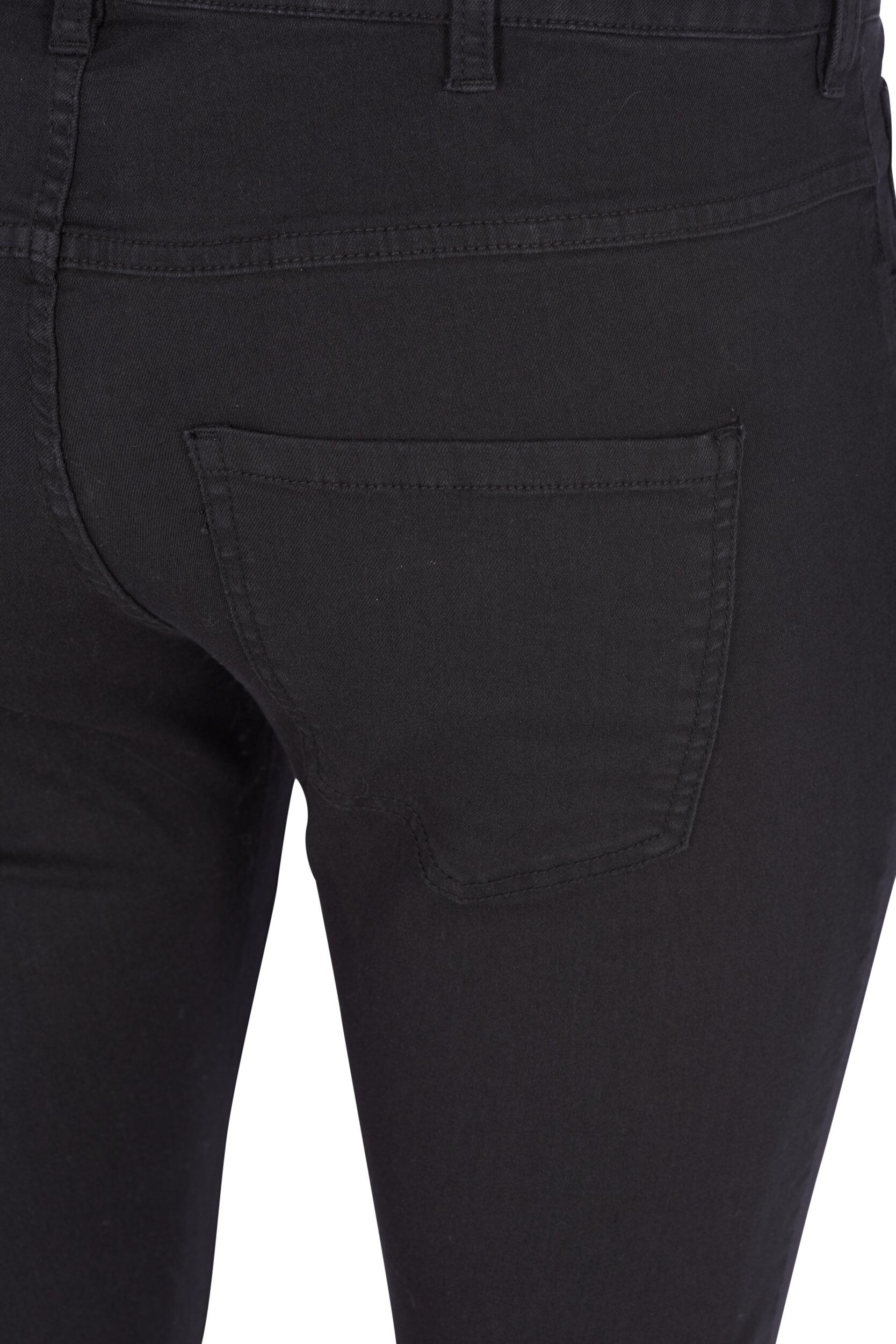 Zizzi super slim fit Amy jeans met hoge taille, Zwart, Packshot image number 2