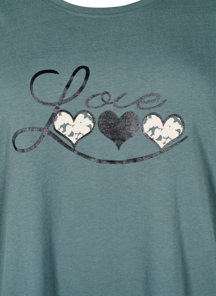 FLASH - T-shirt met motief, Groen, Packshot image number 2