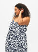 Bandjurk van viscose met print, Navy Bl. Ethnic AOP, Model image number 2