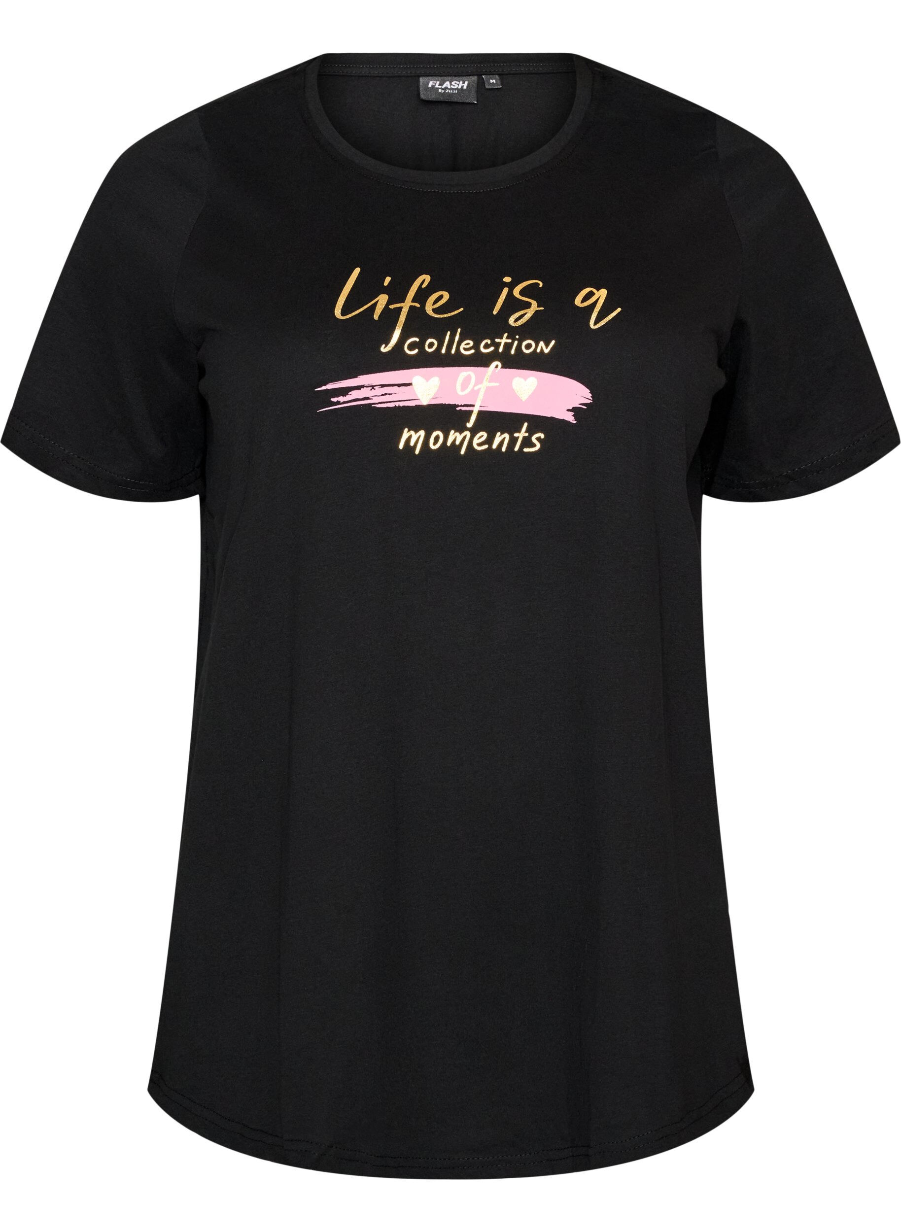 ZizziT-shirt met print, 2217, Packshot image number 0