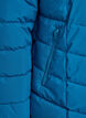 Kort pufferjack met capuchon, Blauw, Packshot image number 3
