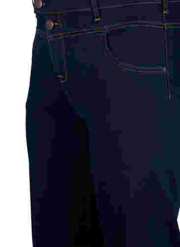 Regular fit Gemma jeans met hoge taille, Blue denim, Packshot image number 2