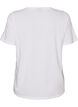 T-shirt met motief, Wit, Packshot image number 1