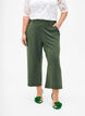 7/8 broek met losse pasvorm, Groen, Model image number 2