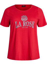 FLASH - T-shirt met motief, Rood