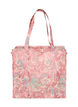 Shoppingtas met ritssluiting, Rood, Packshot image number 0