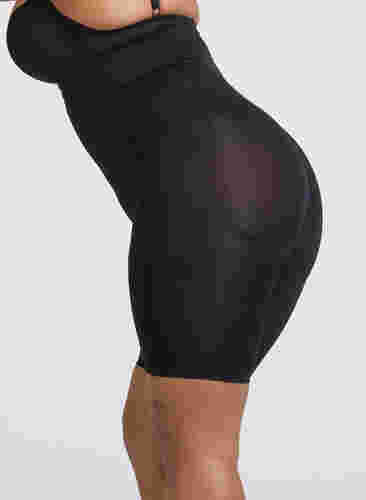 Shapewear shorts met hoge taille, Black, Model image number 3