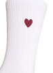 Katoenen sokken met patroon, Wit, Packshot image number 2