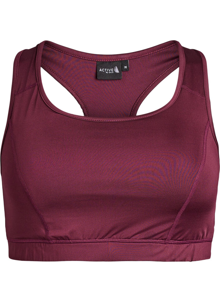 Sport-bh met racerback, Rood, Packshot image number 0