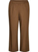 Broek met glitter en wijde pijpen, Bruin, Packshot image number 0