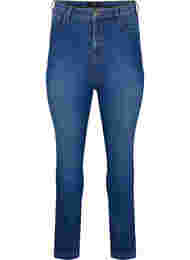 Extra hoog getailleerde Bea jeans met super slanke pasvorm, Blue denim