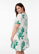 FLASH - Jurk van viscose met coupenaad, Groen, Model image number 2