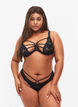Kantenstring met koord en mesh, Black, Model image number 0
