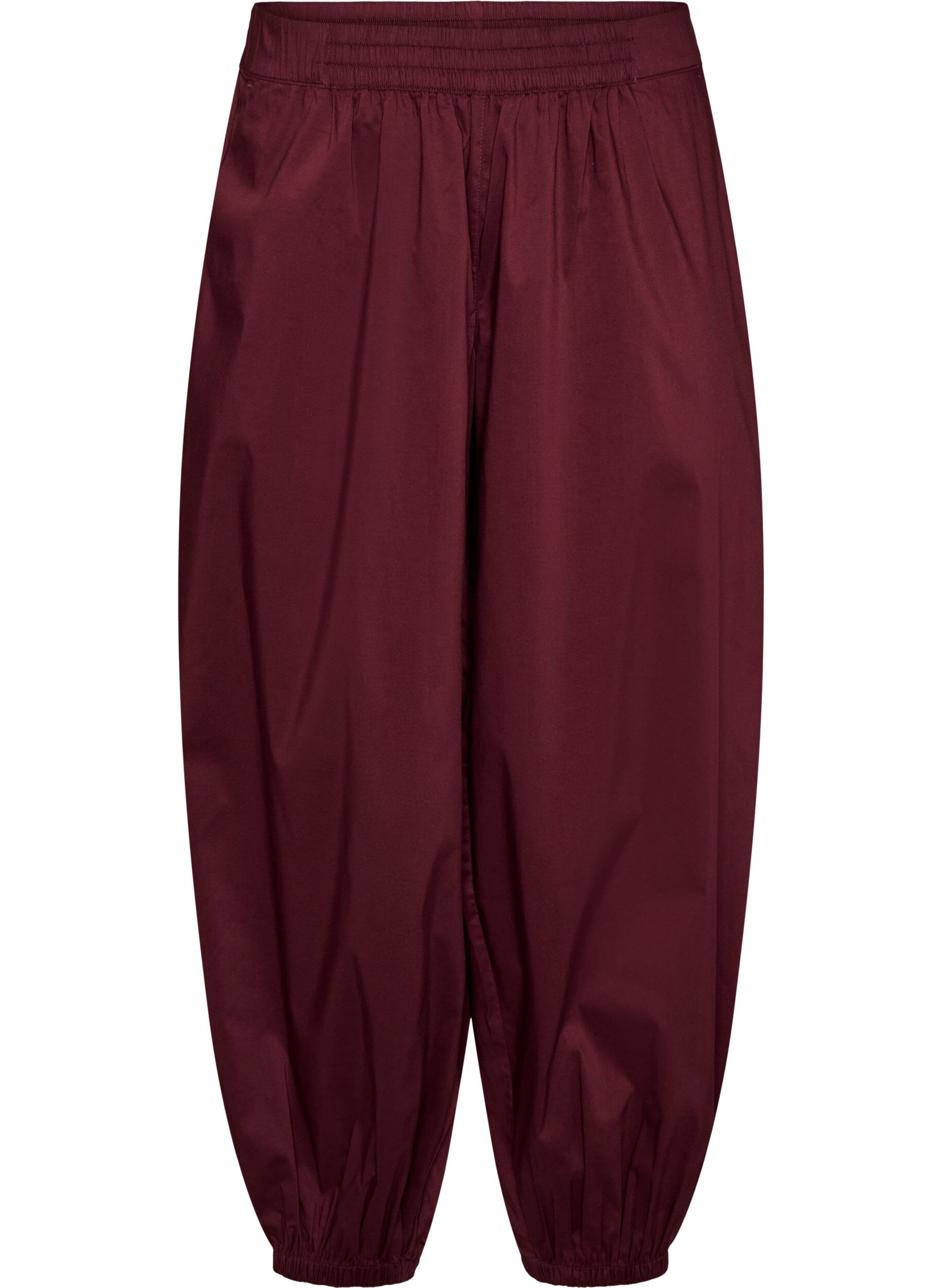 Ballonbroek met zakken en een elastische tailleband