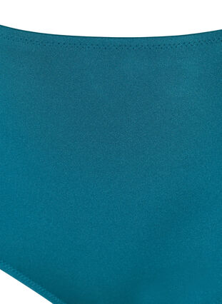 Bikinibroekje met hoge taille en print, Ink Blue, Packshot image number 2