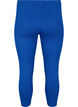 Basic 3/4 legging in viscose, Blauw, Packshot image number 1