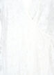 Wikkeljurk met kant en korte mouwen, Bright White, Packshot image number 2