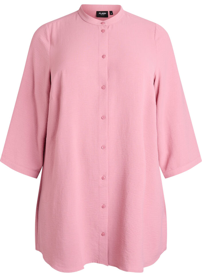Tuniek met 3/4 mouwen, Roze, Packshot image number 0