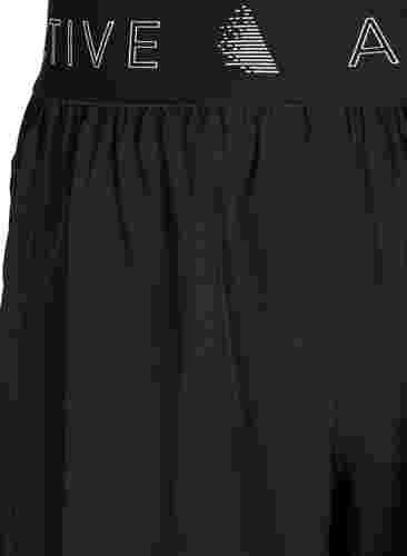 Sport shorts met achterzak, Black, Packshot image number 2