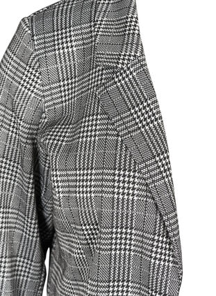 Geruite blazer met lurex details, Grey check comb., Packshot image number 2