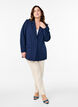 Klassieke blazer met knoopsluiting, Blauw, Model image number 1