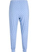 Nachtbroek van modal met hoge taille, Blauw, Packshot image number 1