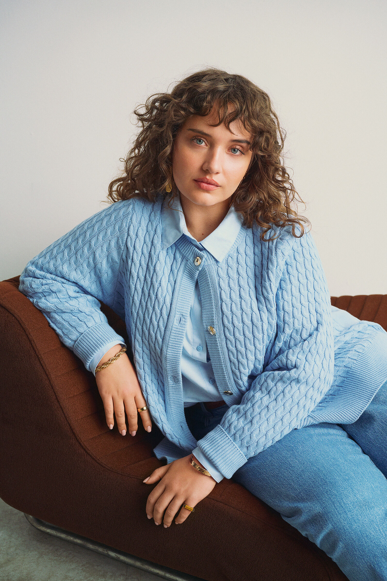 Zizzi Blauwe details, , Model