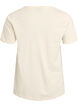 T-shirt met print, Vanille, Packshot image number 1