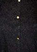 Kanten blouse met decoratieve knopen, Zwart, Packshot image number 2