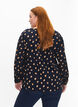 FLASH - Blouse met lange mouwen en print, Blue Double Dot, Model image number 1