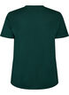 Basic katoenen T-shirt met ronde hals, Groen, Packshot image number 1