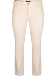 Slim fit Emily jeans met normale taille, Oatmeal