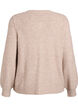Cardigan met hartvormige knopen, Beige, Packshot image number 1