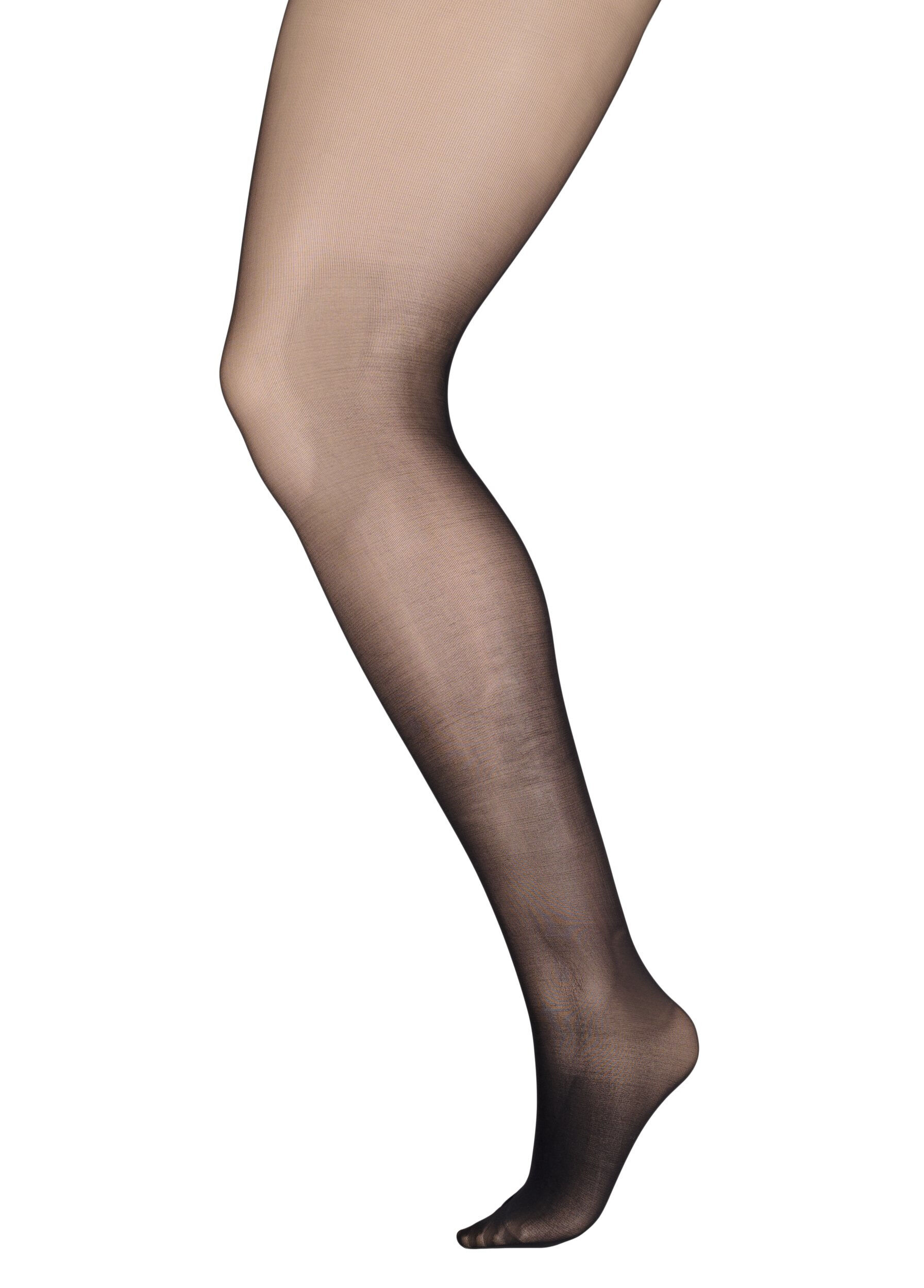 Zizzi Panty van 30 denier, Black, Packshot image number 0