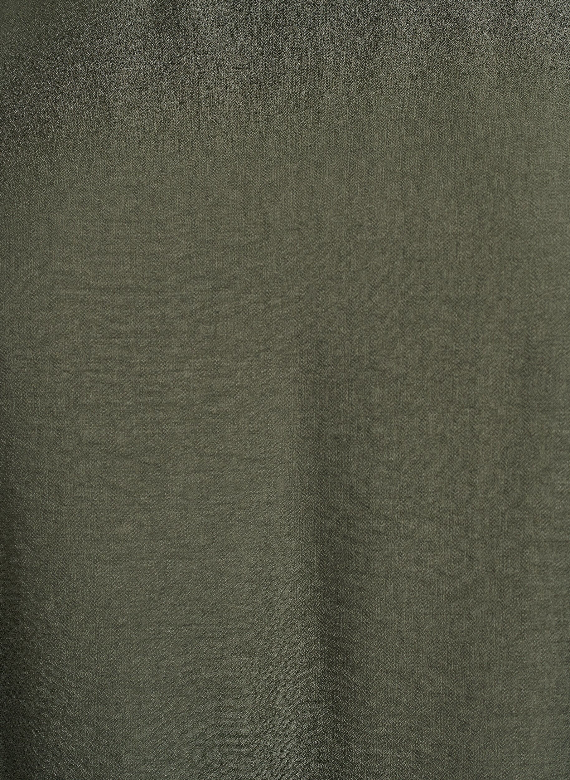 Zizzi Viscose blouse met 1/2 mouwen, Groen, Packshot image number 2