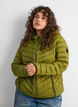 Lichtgewicht jas met capuchon, Groen, Model image number 0