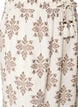 Gepatroonde ballonbroek met hoge taille, Vanille, Packshot image number 2
