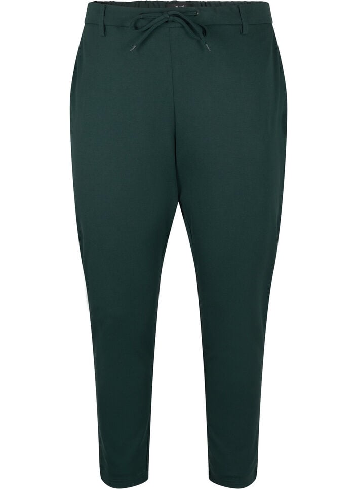 Cropped Maddison broek, Groen, Packshot image number 0