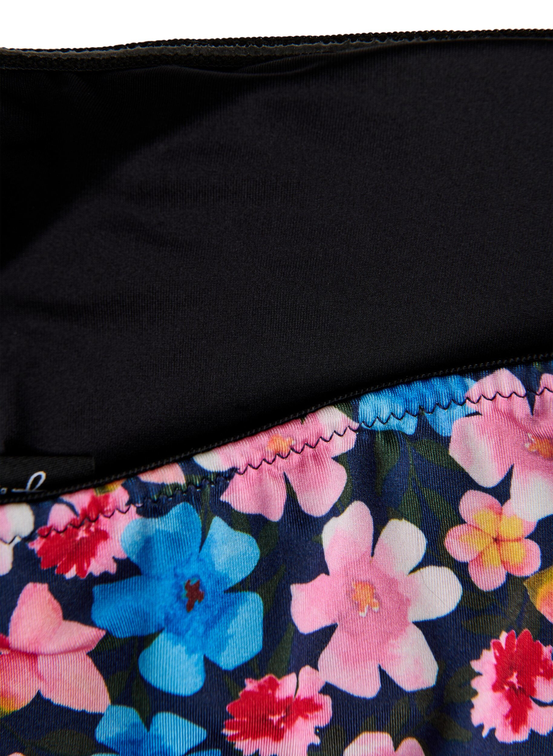 Zizzi Luipaard bandeau bikinitop, Rood, Packshot image number 3