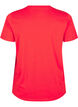 Basic katoenen T-shirt met ronde hals, Rood, Packshot image number 1