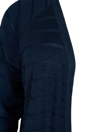Streepjes ton-sur-ton vest, Navy Blazer, Packshot image number 2