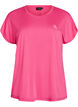 Effen gekleurd trainingsshirt, Roze, Packshot image number 0