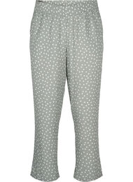 FLASH - Broek met print en zakken, Iceberg Green Dot