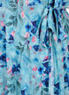 Wikkeljurk met korte mouwen en bloemenprint, Trellis AOP, Packshot image number 3