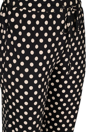 Katoenen pyjama broek , Black W. Angora Dot, Packshot image number 2