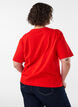 Boxy katoenen T-shirt, 0942, Model image number 2