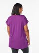 Lang workout T-shirt, Paars, Model image number 2