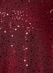 Blouse met pailletten en ballonmouwen, Rood, Packshot image number 2