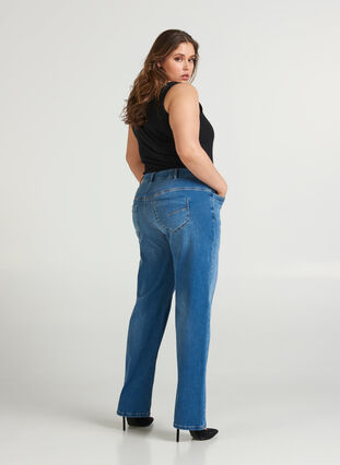 Gemma jeans, Light blue denim, Model image number 1