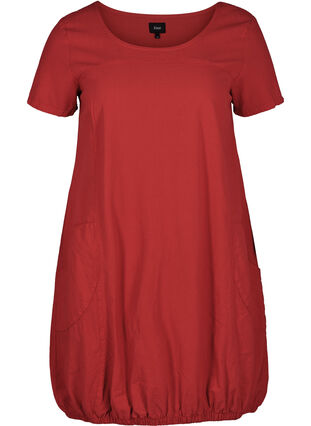 Comfortabele jurk, Lipstick Red, Packshot image number 0